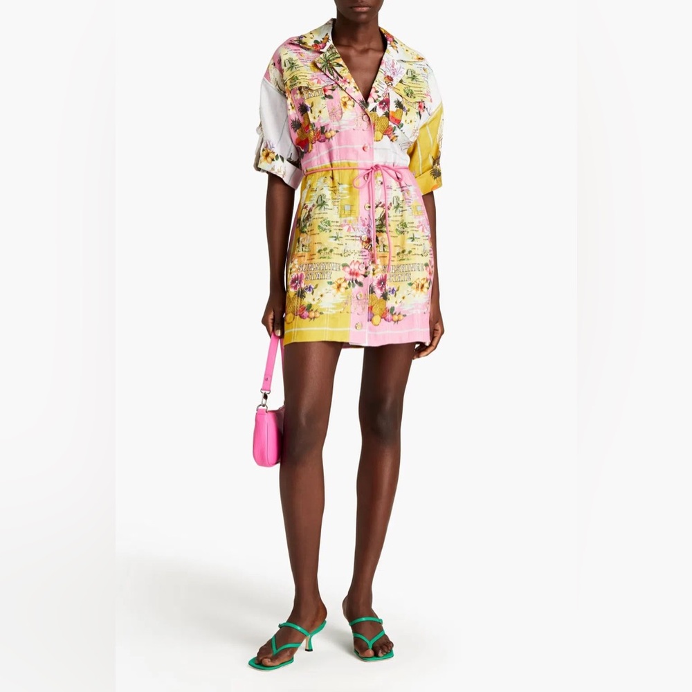 ZIMMERMANN Nina Safari Mini Dress Zimmermann Size 0 - Picture 3 of 16